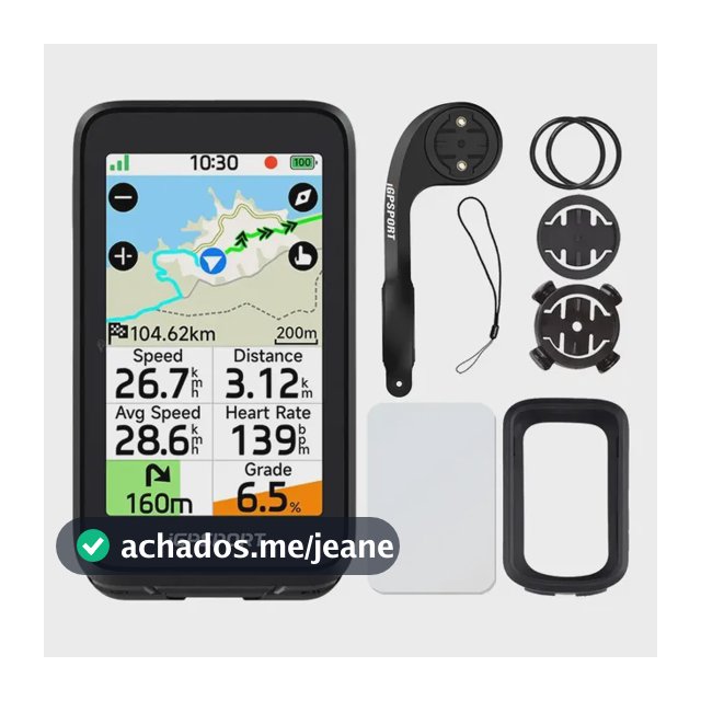 Gps Bike Igpsport Binavi Air Touch Screen + Suporte +brindes