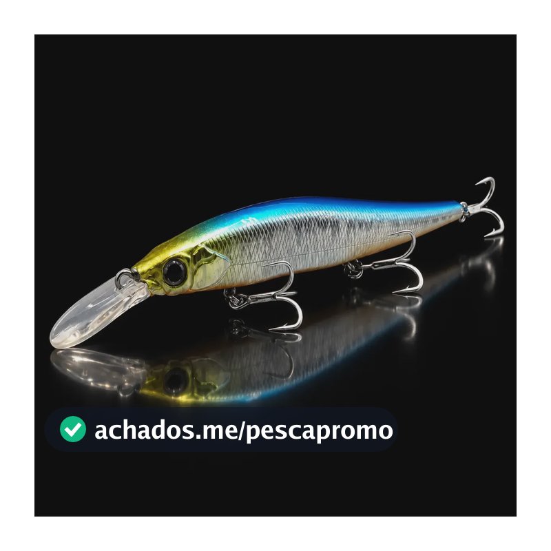 Isca Artificial Yara Máquina +1 98 Jerkbait Tucunaré Robalo 73