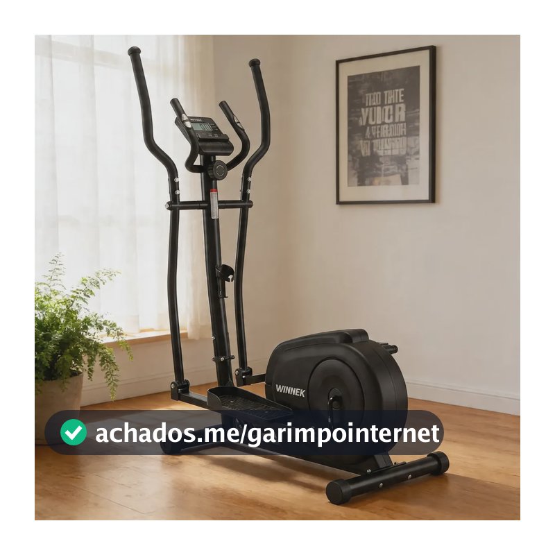 Elíptico Magnético Winnek WNNK2032 Preto Com Display