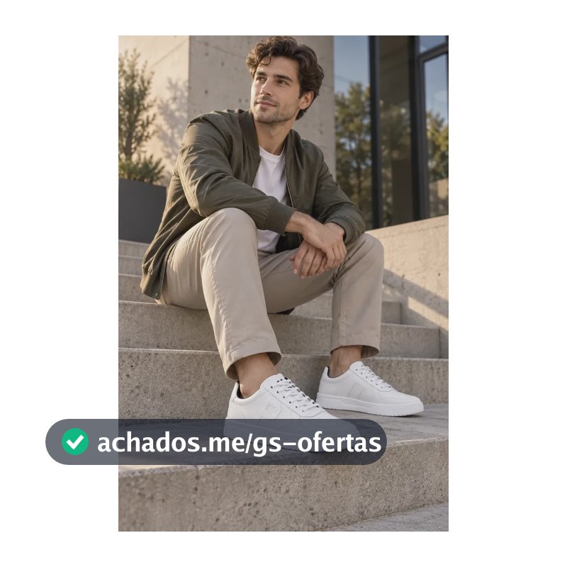 Tênis Sapatenis Polo Plus Masculino Casual Promoção Envio Já Branco 04 41 Br