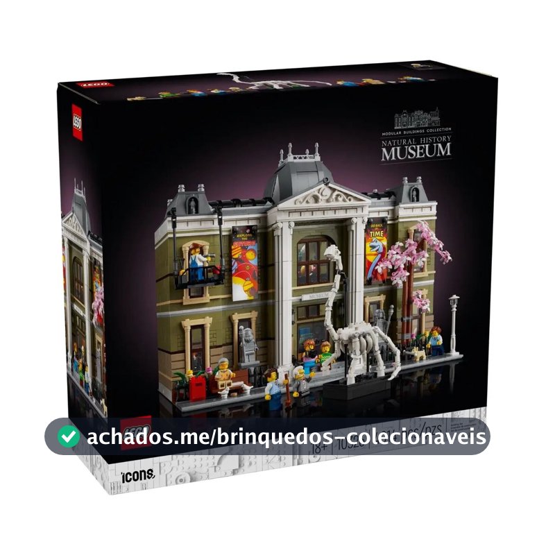 Museu de História Natural Lego Icons 10326 - 4014 Pz