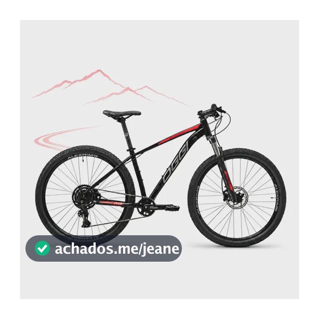 Bicicleta Oggi Big Wheel 7.0 2026 Aro 29 Shimano Cues 9v Preto/vermelho 19