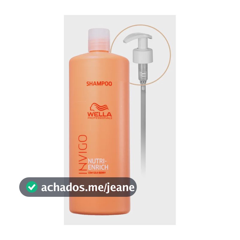 Wella Nutri Enrich Invigo Shampoo 1l