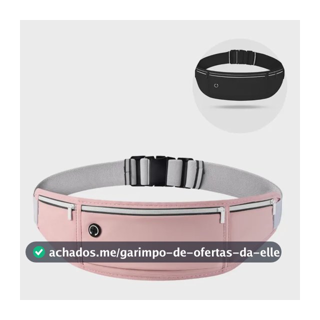Pochete Fit Slim Corrida Academia Porta Celular Impermeável
