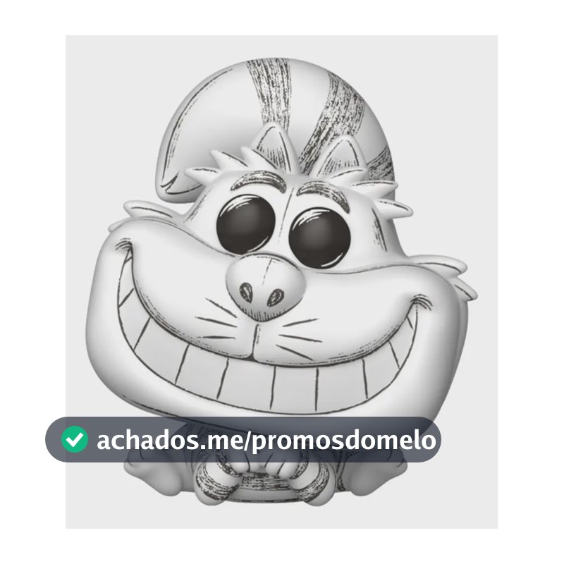 Boneco Funko Pop! Disney Esboços - Gato De Cheshire