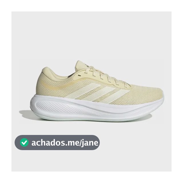Tênis Masculino E Feminino Response Runner 2 adidas Amarelo Liso 39 Br