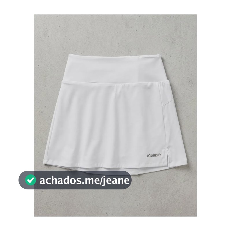 Shorts-saia Esportivo Kailash Peak Wmn's Feminino Branco M