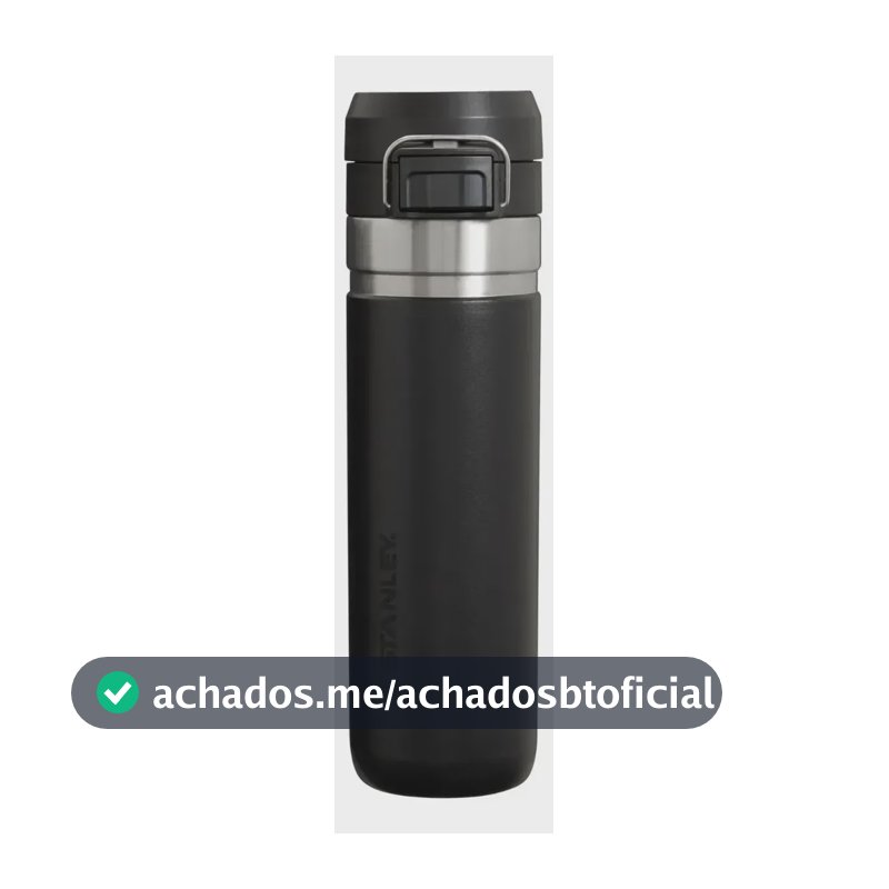 Garrafa Térmica Stanley Quick Flip 710ml Preto Negro 2.0