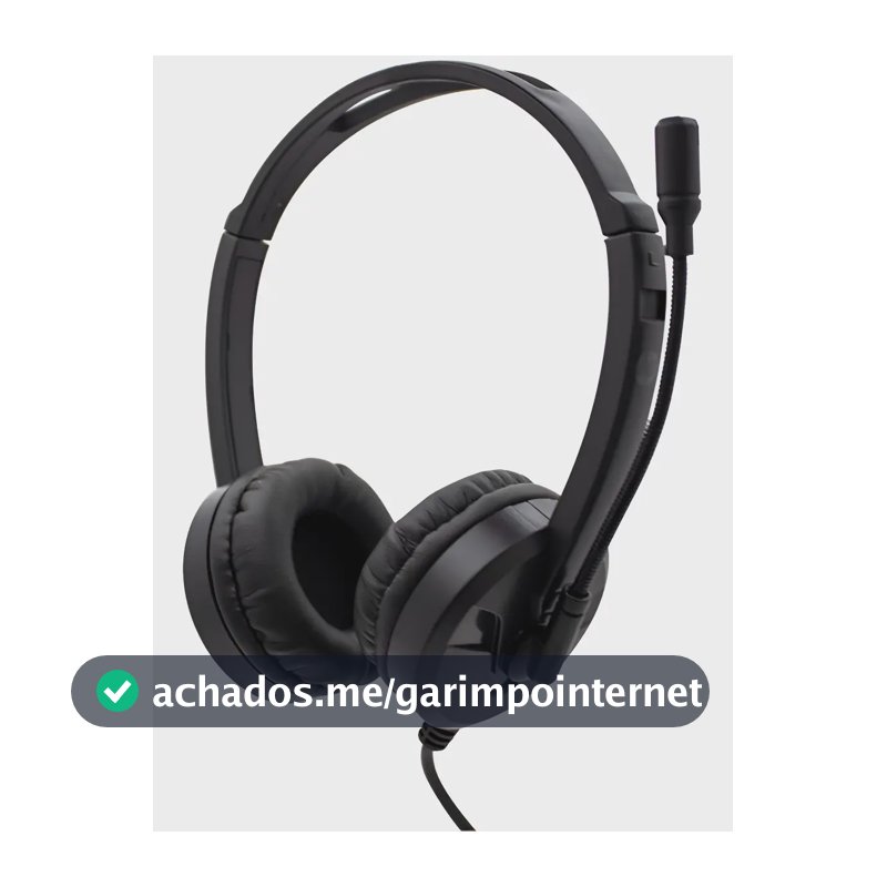 Headset Hp Call Center Dhe-8009 194r3aa conexão P3