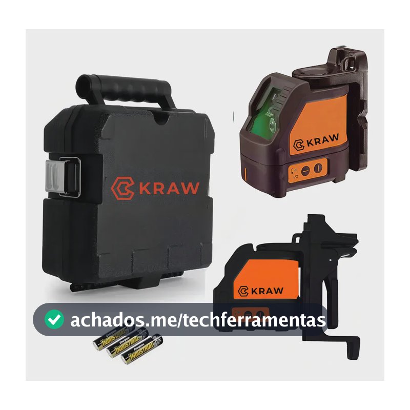 Nivel A Laser Verde Automático 30m KW088K