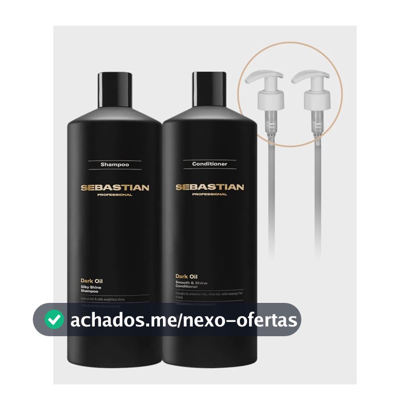 Kit Sebastian Professional Dark Oil Sh E Cond (4 Produtos)