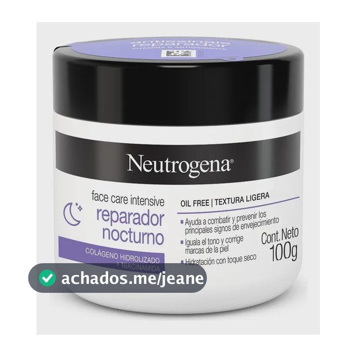 Creme facial hidratante Neutrogena Night Repair 100g