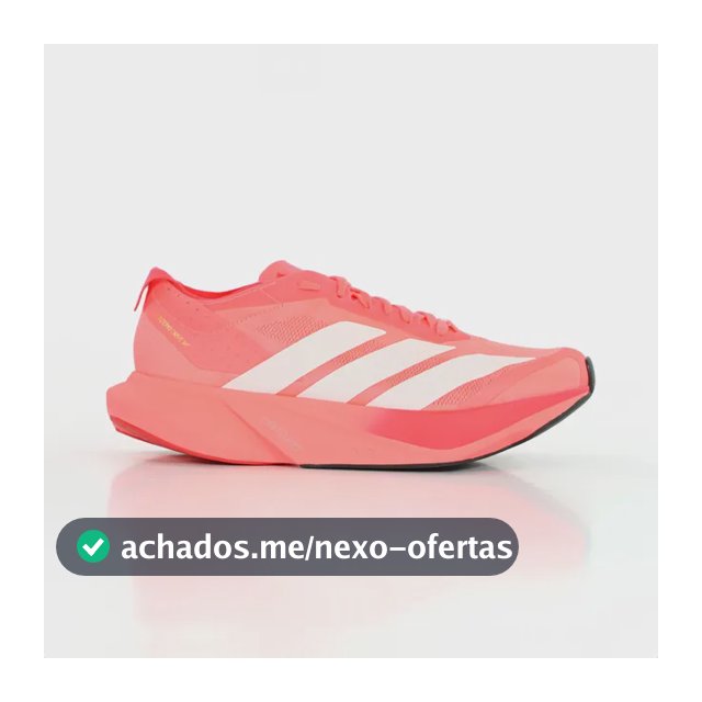 Tênis adidas Adizero Drive Rc Corrida Leve Energy Rods Rosa Rosa 37 Br