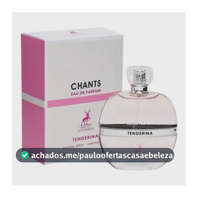 Perfume Àrabe Chants Tenderina EDP Maison Alhambra - Eau de Parfum 100 ML