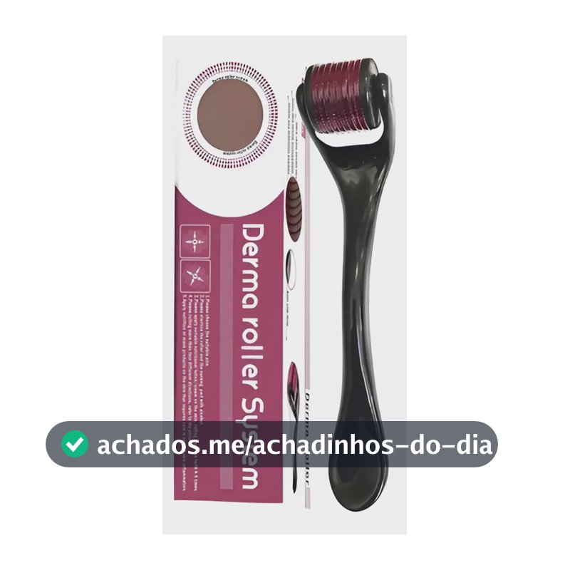 Derma Roller System 0,25mm Microagulhamento Cuidado Pele