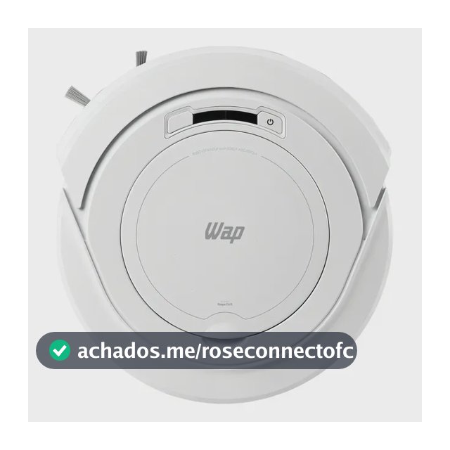 Robô Aspirador de Pó WAP ROBOT W90 PÉROLA Automático 3 em 1