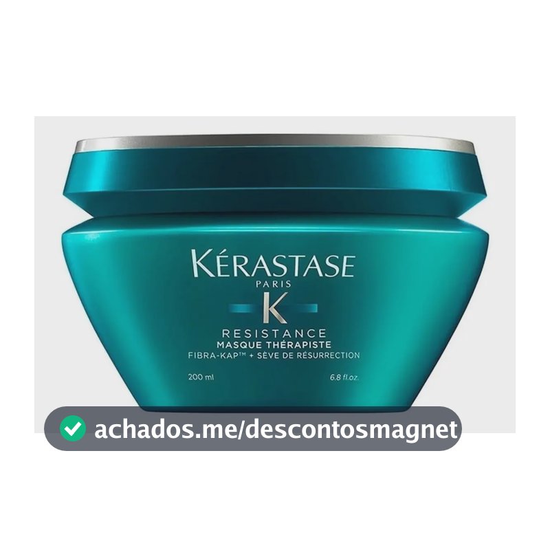 Máscara de Reconstrução Profunda para Cabelos Danificados, Força e Elasticidade Résistance Thérapiste Kérastase 200ml