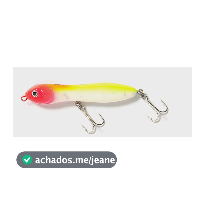 Isca Plugs Nelson Nakamura Zig Zarinha Baby Para Tucunaré 8cm