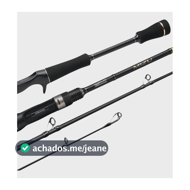 Vara Pesca Carretilha Maruri Nakamura Mizu 20lb 1,73m 1parte