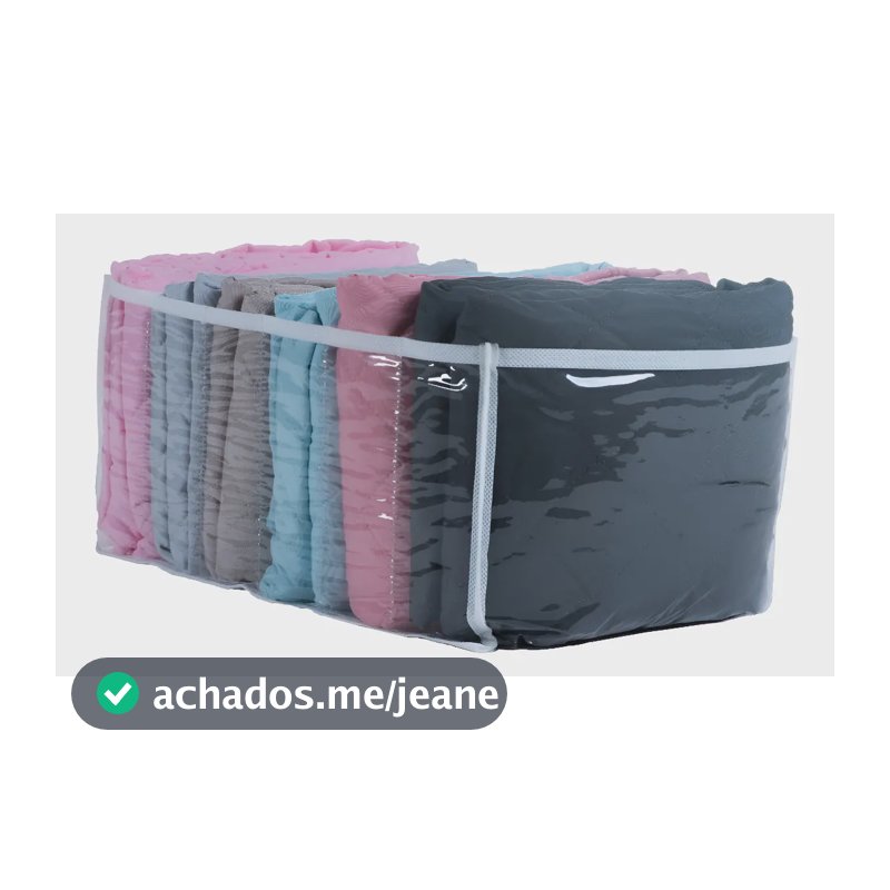 Colmeia Organizadora GG Verde Agua Enxovais 10 Unidades 40x25x20 PVC