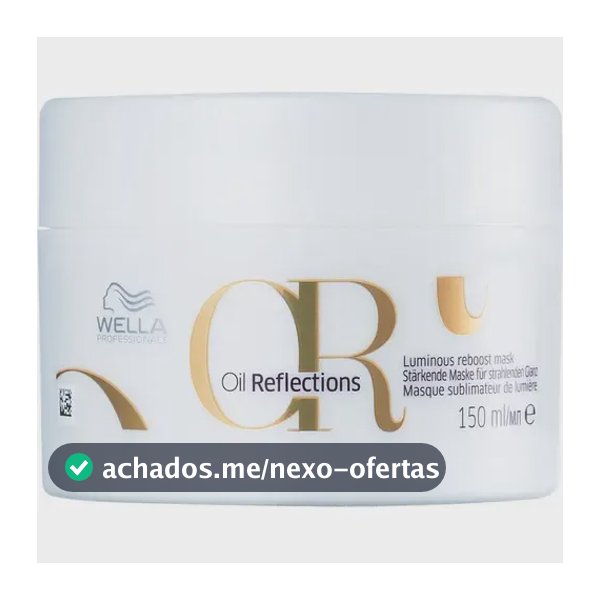 Máscara Wella Oil Reflections 150ml