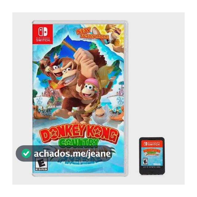 Jogo Donkey Kong Country Tropical Freeze Nintendo Switch - Físico