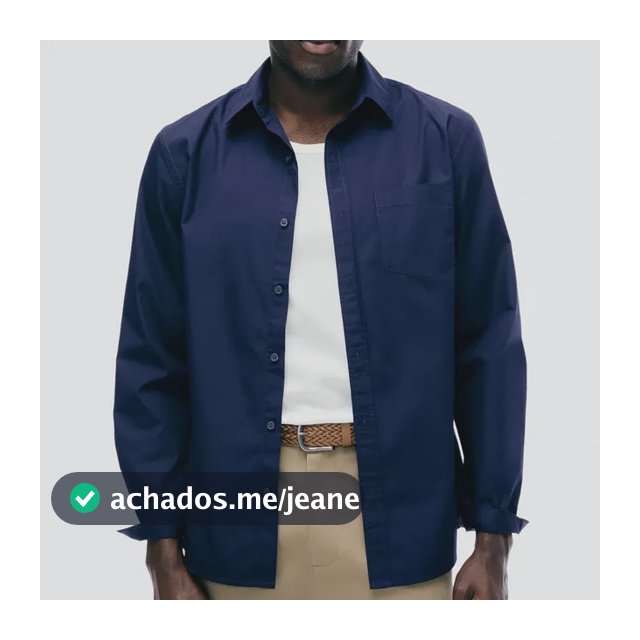 Camisa Básica Masculina Manga Longa Slim Hering