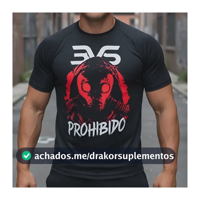 Camiseta Prohibido - Linha Fitness 3vs