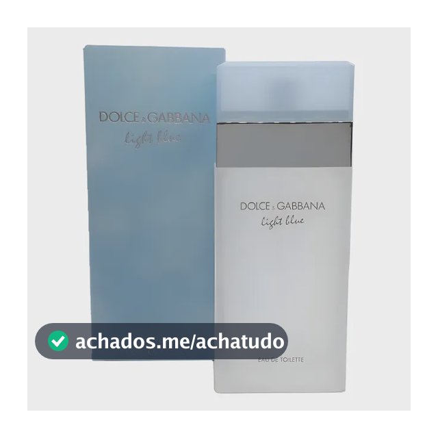 Perfume Dolce & Gabbana Light Blue Feminino Edt - 100ml