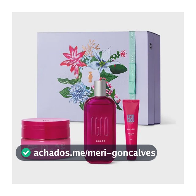 O Boticário Egeo Dolce Kit Presente (3 Itens)