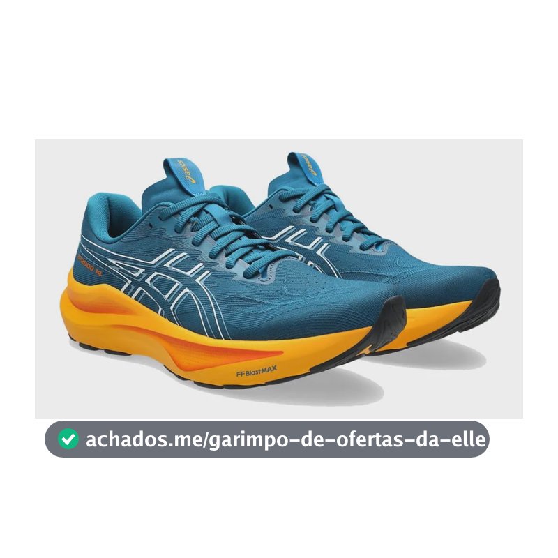 Tênis Asics Gt-2000 14 Masculino Azul/laranja 42 Br