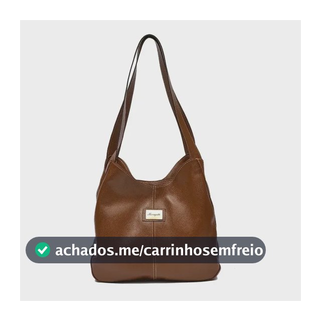 Bolsa Couro Legitimo Promoção - Modelo Exclusivo + Brinde