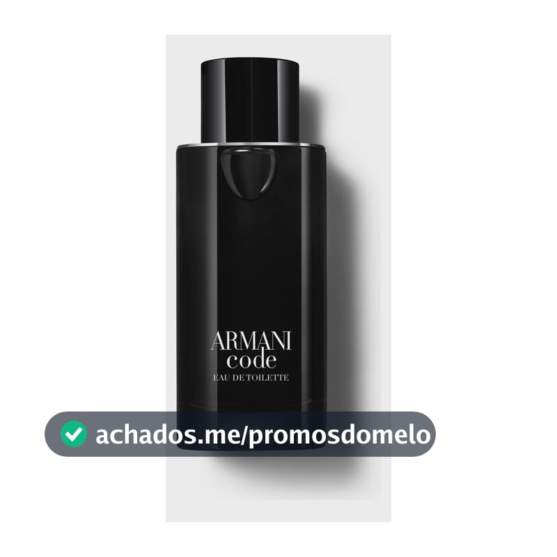 Perfume Masculino Armani Code Eau de Toilette Refilável, 125ml