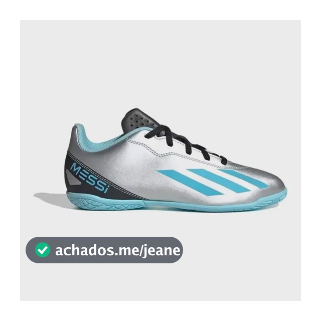 Chuteira adidas Futsal Crazyfast Messi Juvenil - Original