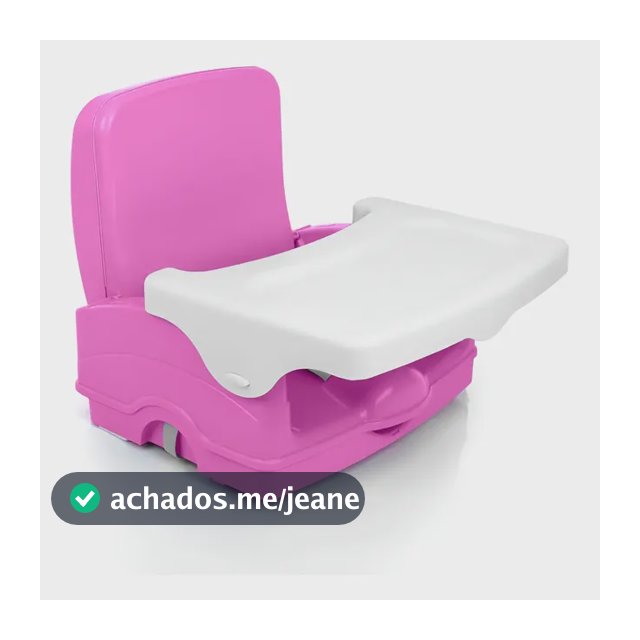 Cadeira de Refeição Portátil Cosco Kids, Smart, Rosa