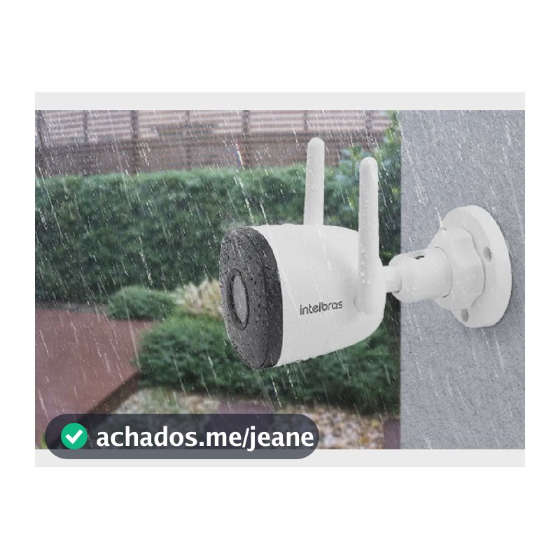 Câmera Inteligente Intelbras Im5 S 4mp Full Hd Ip67 Wi-fi Cor Branco