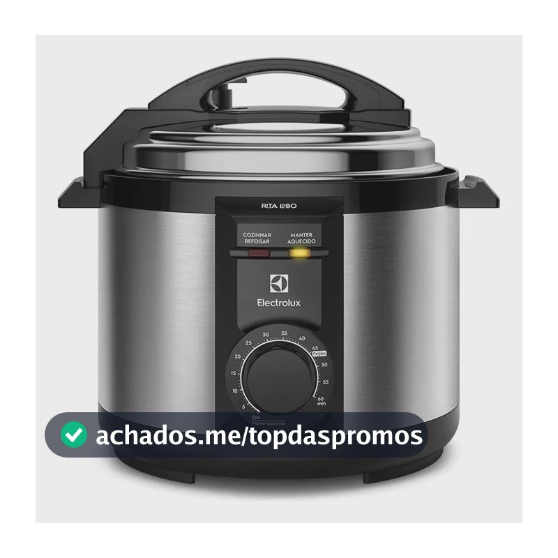 Panela Elétrica De Pressão Pce20 Inox 5 Litros Electrolux Frequência 60 Hz Cor Inox e Preto