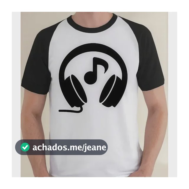 Camiseta Fones Música I Love Music Song Camisa Blusa Raglan