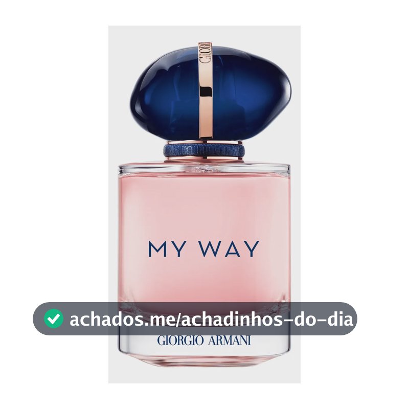 Armani Beauty Perfume Feminino My Way Eau de Parfum, Refilável 50ml