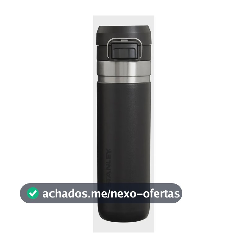 Garrafa Térmica Quick Flip Stanley Preto 710ml