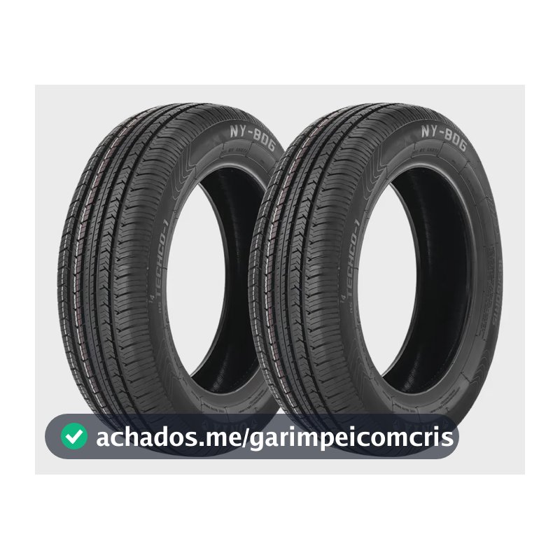 Jogo 2 Pneus Onyx Aro 15 Ny-806 195/60r15 88h H