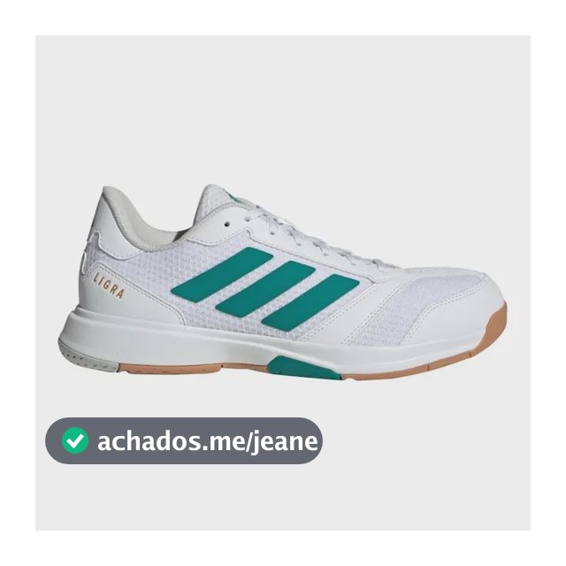 Tênis De Quadra Ligra 8 adidas Branco 40 Br