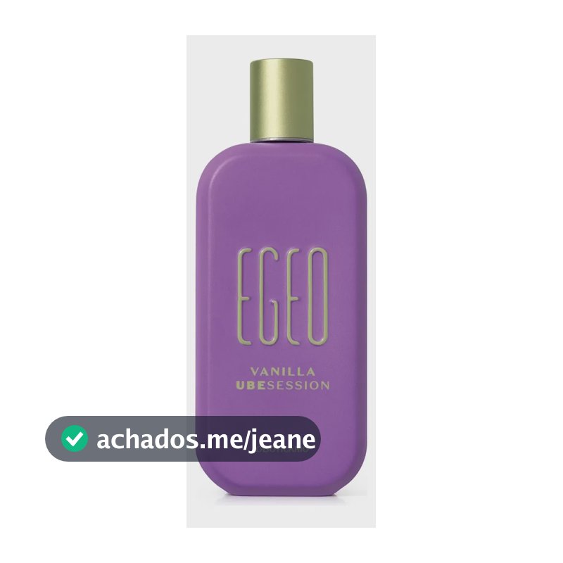 Egeo Vanilla Ubesession Desodorante Colônia 90ml