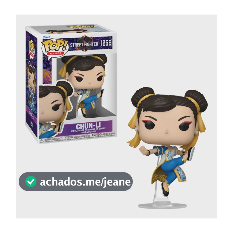 Funko Pop! Chun - Li Street Fighter #1259
