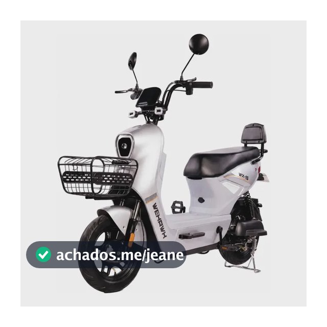 Bicicleta Bike Elétrica 1000w Wx-15 Autopropelido Até 40km Prata 158