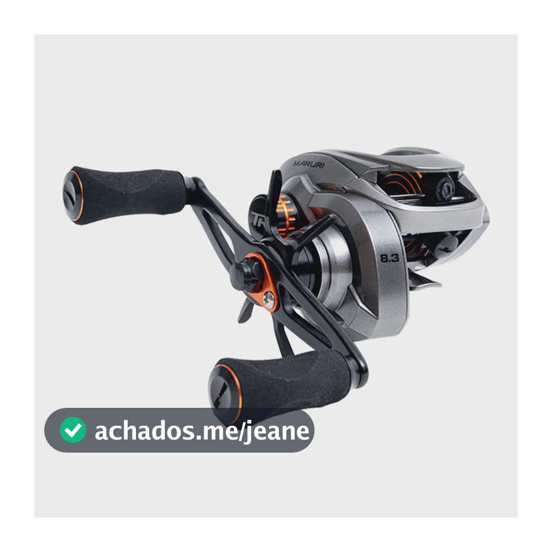 Carretilha de Pesca Tremor 8 Rolamentos Drag 15kg Direita - Maruri