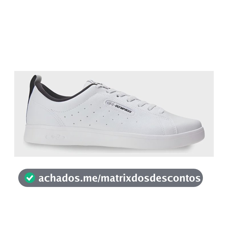 Tênis Casual Masculino Only 2 Olympikus Liso