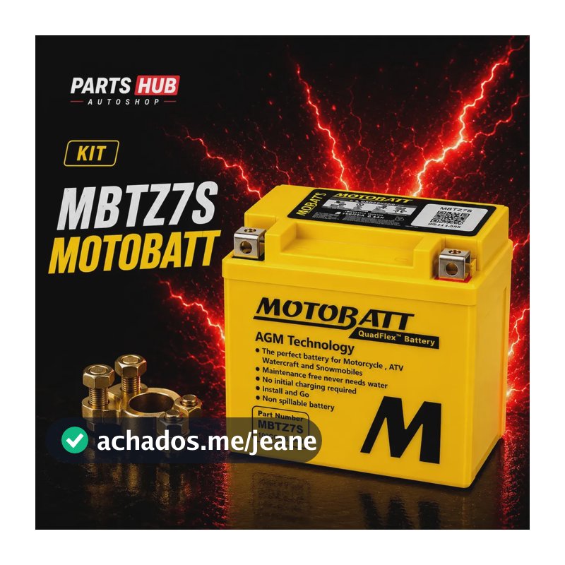 Kit Cont Bateria Motobatt Mbtz7s 6.5a Honda Crf 250x Crf 450