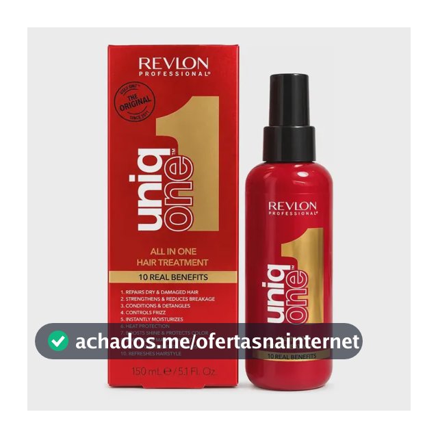 Revlon Uniq One Tratamento Capilar 10 Em 1 Leave In 150ml Frasco Completo