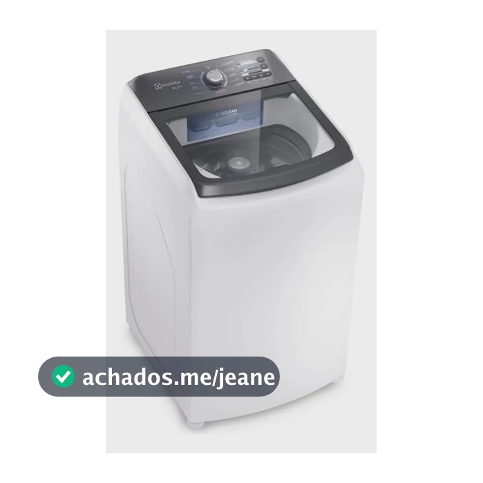 Máquina De Lavar Roupas Electrolux 14,5kg Branca Lee15 127v 127v Branco